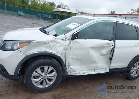 2012 Honda Cr-V Ex-L z USA, uszkodzony, nr VIN 5J6RM3H75CL018263